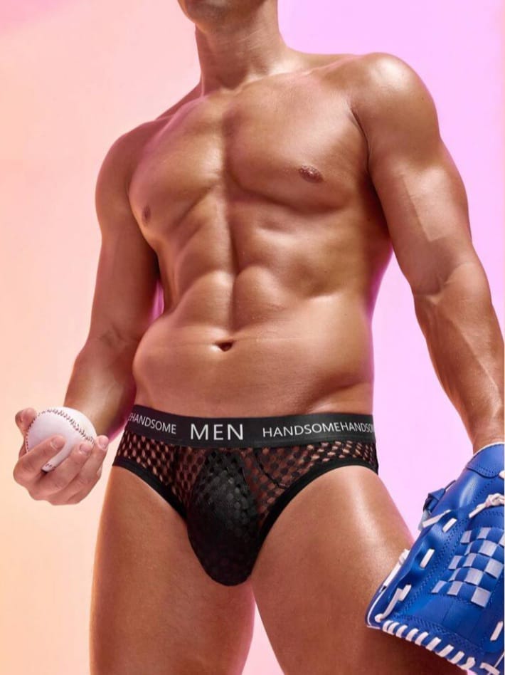 Men's Mesh Accent Briefs